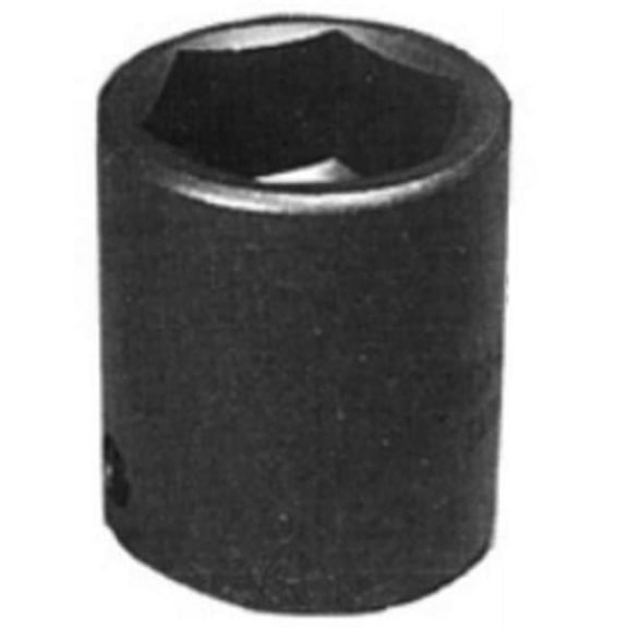 K Tool International KTI37115 3/8 Inch Drive Standard 6 Point Impact Socket - 15mm