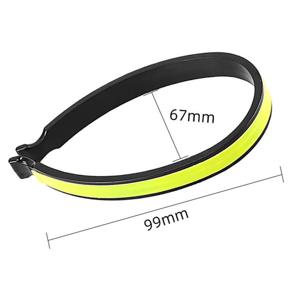 2Pcs Be Seen And Be Safe With Reflective Bicycle Pants Clips Available In 2Pcs/4Pcs Fangkenuo