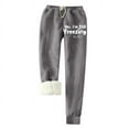 thumbnail image 2 of Birdeem Fashion Women's Printing Leggings with Elastic Drawstring Pockets Thick Warm Pants, 2 of 12