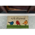 thumbnail image 2 of DII Natural Coir Doormat Outdoor Welcome Mat, 17x29", For the Birds, 2 of 3