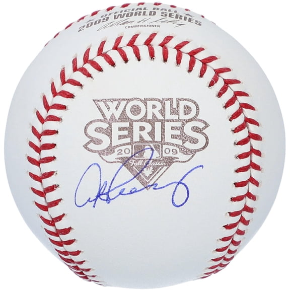 Alex Rodriguez New York Yankees Autographed 2009 World Series Logo Baseball - Fanatics Authentic Certified