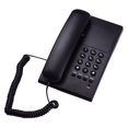 thumbnail image 1 of Black Corded Phone Desk Landline Phone Wall Mountable Telephone Support Ringer/Handset Receive  Control Flash Mute Function Redial for Hotel Office Business Home, 1 of 7
