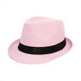 thumbnail image 1 of Sombrero de paja unisex de ala corta: sombrero informal y transpirable para el verano, 1 of 2