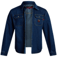thumbnail image 7 of Bass Creek Outfitters Men's Flame Resistant Long Sleeve Denim Work Shirt, Sizes M-XXL, 7 of 7