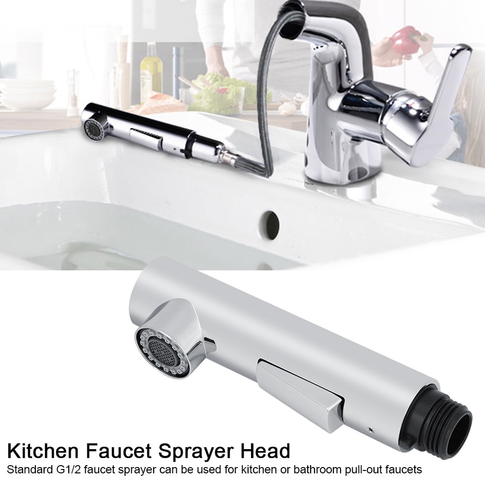 LYUMO Kitchen Bathroom Pull Out Faucet Sprayer Shower Water Tap Spray Head Replacement Accessory , Spray Head, Faucet Sprayer Head