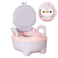 thumbnail image 2 of WRXMIJNHGSA Latrine Mat Under $25 Home & Garden Toilet Mat Seat Non Slip Penguin Potty For Kids | Portable Child Commode Lightweight Travel For Outdoor Playing Camping, 2 of 9