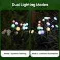 thumbnail image 5 of Solar Garden Lights Dual Mode LED Solar Mushroom Lights Waterproof Decor Yard Patio Pathway Jellyfish for Garden Ambiance, 5 of 8