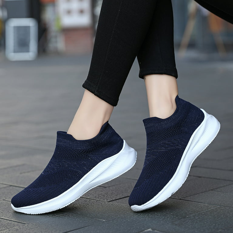 FZM Women shoes Comfortable Casual Leather Women's Solid Color Strap Flat  Sneakers Fashion Women's casual shoes
