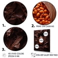 thumbnail image 3 of Designart "Ideal Chocolate Pods" cacao Wall Art Prints, 3 of 7