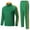 Army Green, variant on 2 Piece Men's Side Striped Tracksuit Sets Zip-up Stand Collar Jackets Relaxed Fit Pants Fall Running Workout Activewear M-5XL