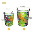 thumbnail image 5 of Rugrats Circular Laundry Basket Dirty Clothes Hamper Laundry Hamper Storage Bucket Toy Organizer For Bathroom/Laundry Storage/Bedroom Small, 5 of 8