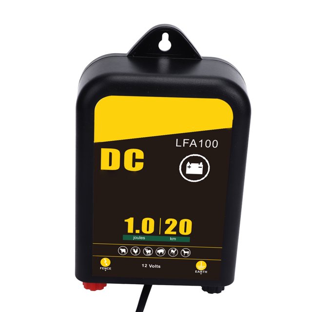 Cargador de cerca eléctrica, cargador de cerca eléctrica de 20 km Cargador de cerca eléctrica para animales Cargador de cerca de máxima eficiencia