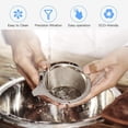 thumbnail image 3 of Yosoo Stainless Steel Pour Over Coffee Dripper,Slow Drip  Coffee Filter Cone - Reusable Single Serve Coffee Maker, 3 of 9