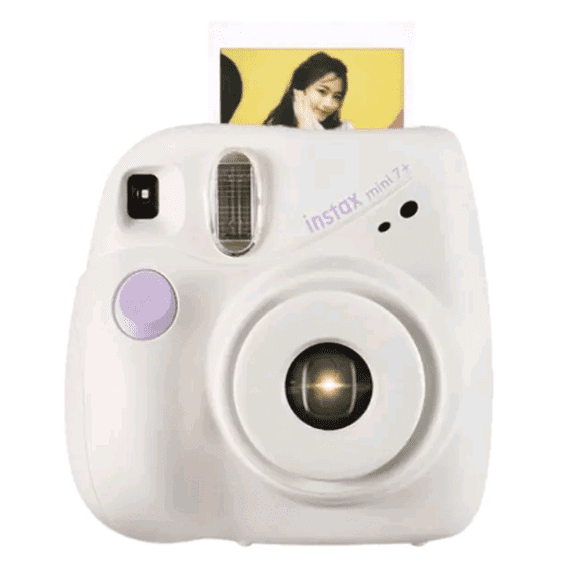 Cámara Fujifilm Instax Mini 7+ Blanca
