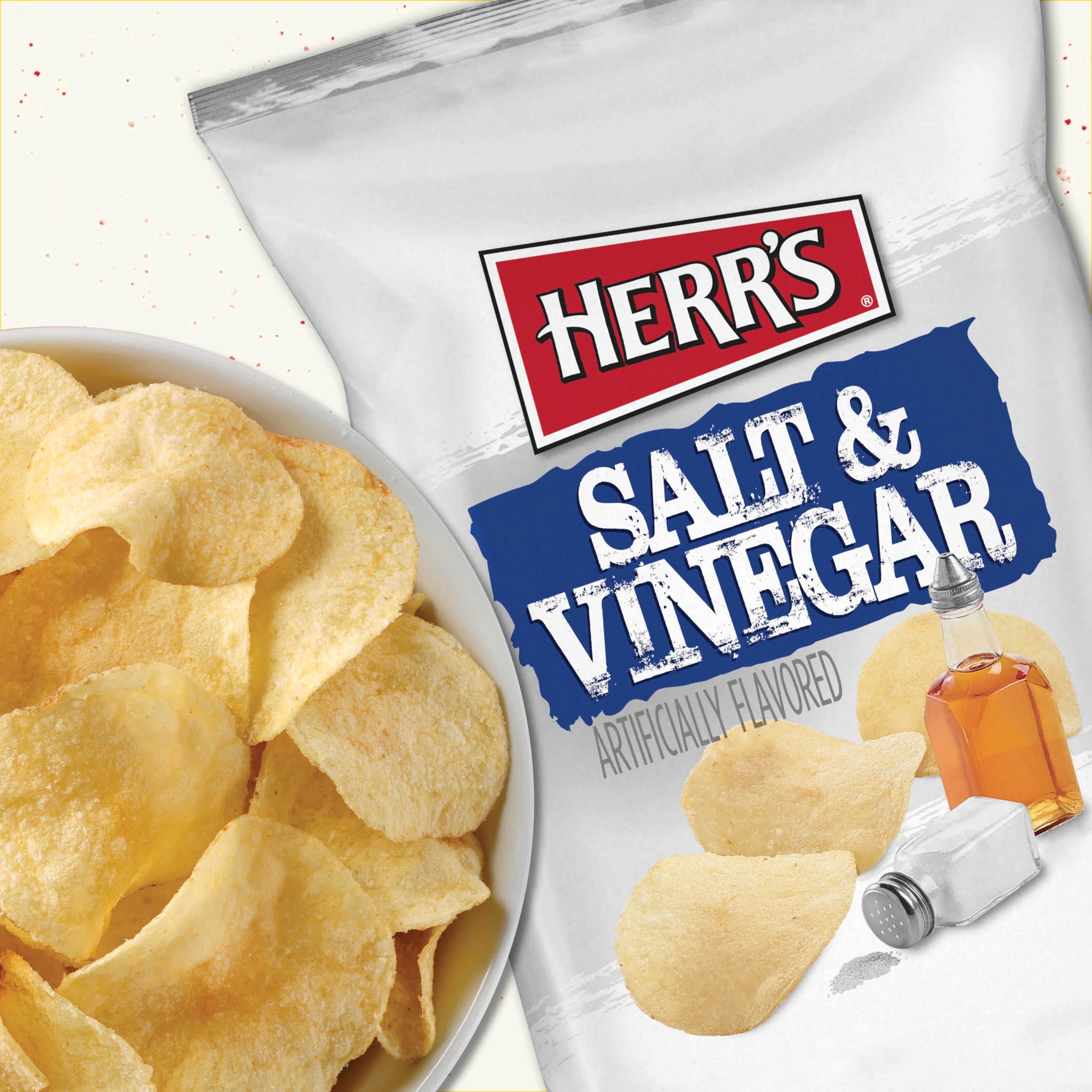 Herr's Potato Chips Salt & Vinegar