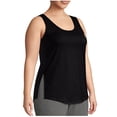 thumbnail image 3 of Women Plus Size Tank Tops Summer Scoop Neck Side Split Sleeveless T-Shirts Tops Casual Loose Tees Tunics Shirts, 3 of 6