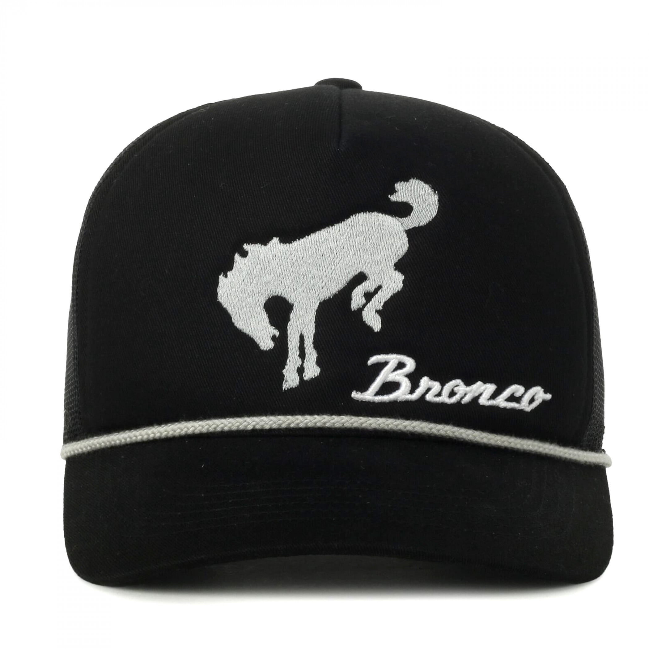Ford Bronco Logo Black Colorway Adjustable Rope Hat