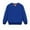 Blue1, variant on Utlike Boys Sweatshirt Kids Child Toddler Baby Solid Color Long Sleeves Crewneck Round Pullover Child Basic Top Size 4 Years-5 Years