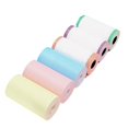 thumbnail image 2 of 6 Rolls Thermal Printer Paper Refills Roll Photo Paper Colorful Clear Printing for P1 P2 Pocket A6 Journals, 2 of 9