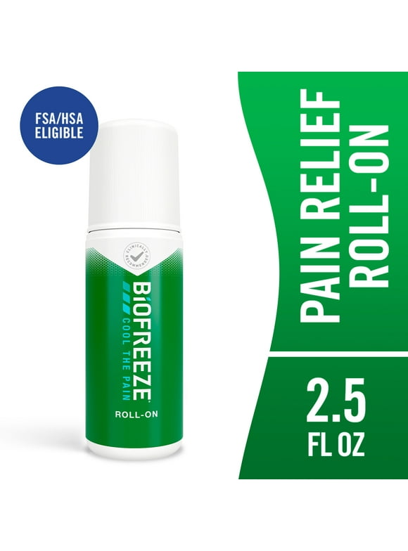 Biofreeze Pain Relief Gel, for Back Knee Muscle Joint and Arthritis Pain, 2.5 fl oz Menthol