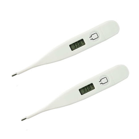 2 PCS Home Human Adult Baby Body Electronic Thermometer Digital LCD Display Fever Heat Temperature Meter-B