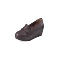 thumbnail image 1 of Mocasin Confort Ligero Con Plataforma Color Cholate Altura 6Cm Mundo Terra 031225, 1 of 3
