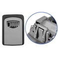 thumbnail image 4 of JacobsParts 4 Digit Combination Security Key Lock Box Waterproof Key Storage Lockbox Wall Mount 6 Key Extra Large Capacity for House Key, Car Key, ID Card, 4 of 11