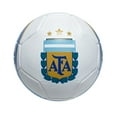 thumbnail image 2 of Icon Sports Official Licensed Argentina National Football Team AFA Soccer Ball Size 3 - Player Number 10 - White, 2 of 5