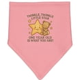 thumbnail image 2 of Inktastic Twinkle Twinkle Little Star One Year Old Birthday Baby Bandana Bib, 2 of 4