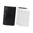 thumbnail image 1 of Colaxi Porte-Cartes de Score de Golf Compact Porte-Cartes de Score Portable Noir, 1 of 8