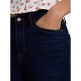 thumbnail image 3 of No Boundaries Stretch Denim Bootcut Jeans, 32" Inseam, Women's and Plus Sizes 00-28W, 3 of 5