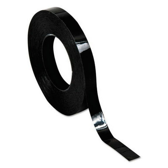 Graphic Chart Tapes, 1" Core, 0.25" X 27 Ft, Matte Black | Bundle of 10 Rolls