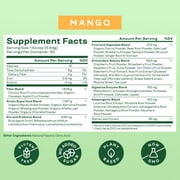 Bloom Nutrition Greens & Superfoods Powder, for Digestive Health, Mango, 30 Servings