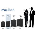 thumbnail image 5 of Travelpro Maxlite 5 Softside Expandable Spinner Wheel Luggage, Slate Green, Carry-On 21-Inch, 5 of 5