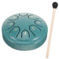 thumbnail image 1 of Shisuyan Titanium Steel Hand Drum for Religious Practices 4 Inch, 1 of 9