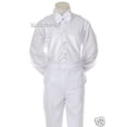 thumbnail image 4 of 6PC BABY TODDLER BOY WEDDING FORMAL PAISLEY TAIL TUXEDO STOLE WHITE S-7 (0M-7yr), 4 of 6