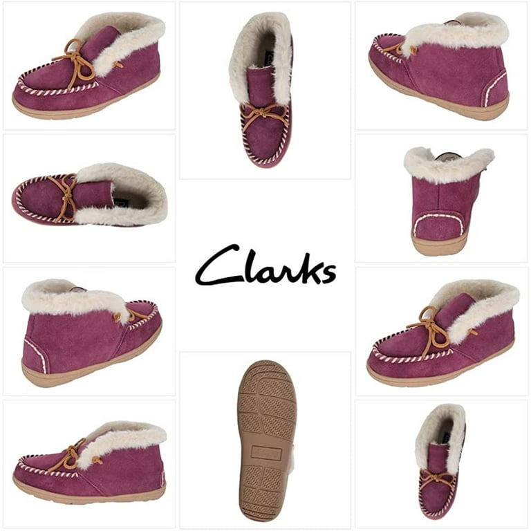 Clarks moccasin slippers womens clearance