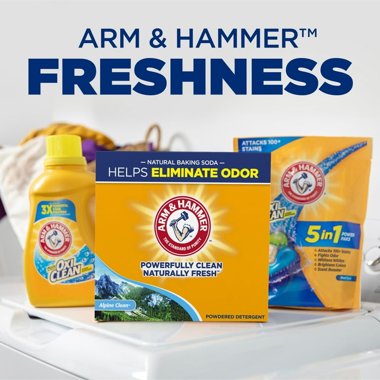 ARM HAMMER Powder Laundry Detergent Alpine Clean lb 155