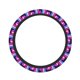 thumbnail image 1 of Balery Neon Toy Cat Reflections Fundas elásticas antideslizantes para volante, funda protectora universal para hombre y mujer, 15 pulgadas, accesorios para coche., 1 of 6