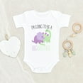 thumbnail image 2 of Dinosaurs Baby Clothes - I'm Going To Become A Biggest Brother Baby Clothes - Newborn Baby Clothes, 2 of 4