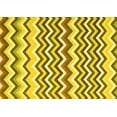 thumbnail image 1 of Ahgly Company Indoor Rectangle Abstract Yellow Contemporary Area Rugs, 6' x 9', 1 of 4