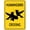 Warning Sign 2, variant on Decorative Hummingbird Warning Sign, 8"x12" Funny Private Property Sign, Aluminum Metal Notice Sign for Outdoor Yard Fence Campsite Workplace, Watch Out for Humming Birds Sign