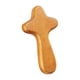 thumbnail image 1 of Cruz de madera para sostener la mano de la mano Cross decorativa Decorativa Tamaño de la palma Cross Cross Holding Cross Small For Table Christmas Marrón claro, 1 of 8