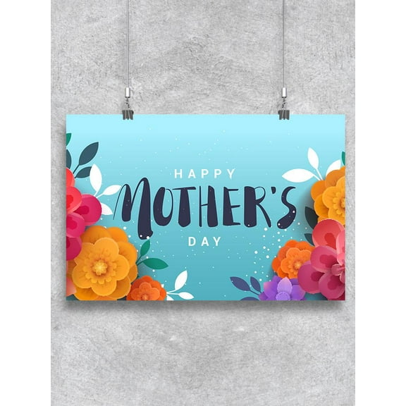 Happy Mother's Day Greeting. Poster -Image by Shutterstock