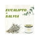 thumbnail image 2 of Velas Aromáticas Decorativas Premium, Eucalipto y Salvia, Vela Grande 425g 15oz, Velas de Aromaterapia, Perfume de Larga Duración 80 hrs, Frescura Herbal, 2 of 5