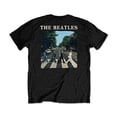 thumbnail image 2 of The Beatles Unisex T-Shirt Abbey Road & Logo (Back Print/Retail Pack) (Large), 2 of 2