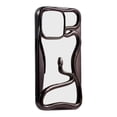 thumbnail image 1 of Solid Color Hollow Shaped Electroplated Soft Phone Fashionable Hollow Shaped Electroplated Phone Mini Shockproof Shaped Phone, 1 of 7