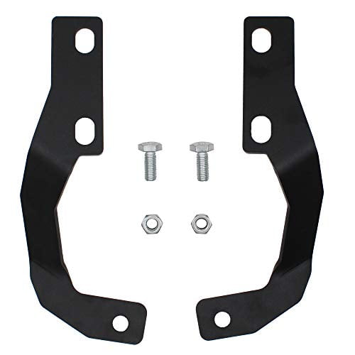 GreatUs LED Light Pod Metal Hood Mount Bracket Kit/Ditch Hood Light Brackets Compatible with 2010+ Toyota 4Runner