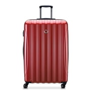 DELSEY PARIS Helium Aero 31 Hardside Expandable Spinner Checked Luggage, Red
