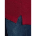 thumbnail image 4 of Time and Tru Women's and Women's Plus Off Shoulder Sweater, Sizes XS-4X, 4 of 5